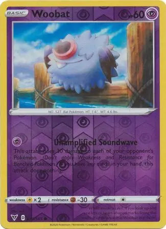 Woobat 73/185 - Common - Reverse Holo King Gaming