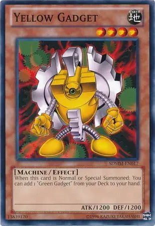 Yellow Gadget - Common - Yu-Gi-Oh King Gaming