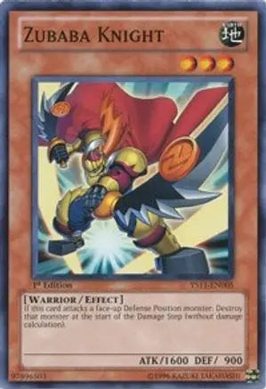 Zubaba Knight - Common - Yu-Gi-Oh King Gaming