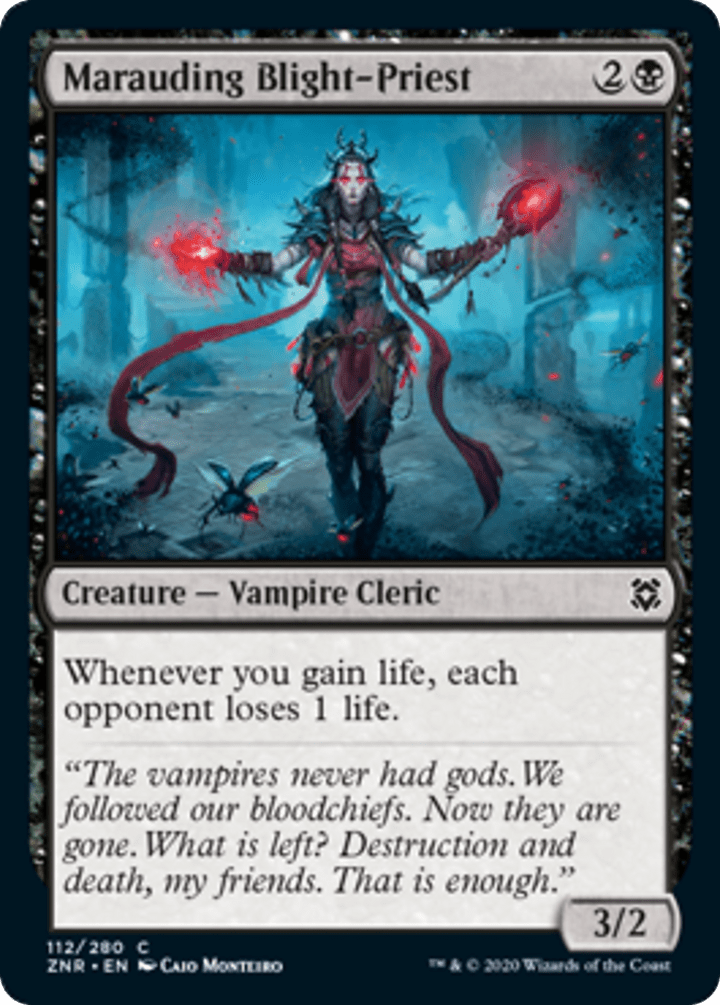 Marauding Blight-Priest - C #112 King Gaming