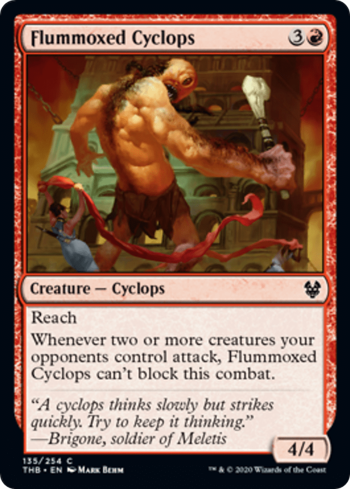 Flummoxed Cyclops - NM - C #135 King Gaming