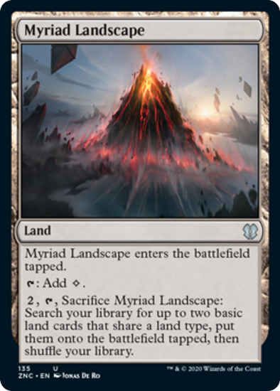 Myriad Landscape - #135 - Uncommon - King Gaming