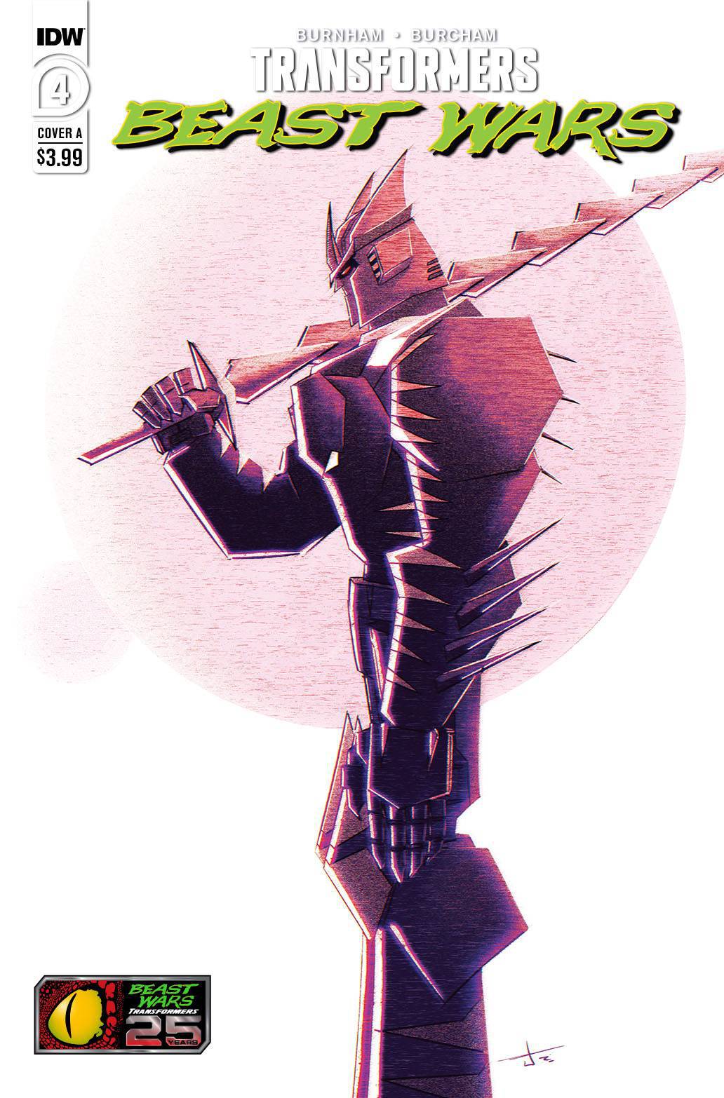 Transformers Beast Wars #4 CVR A Josh Burcham King Gaming