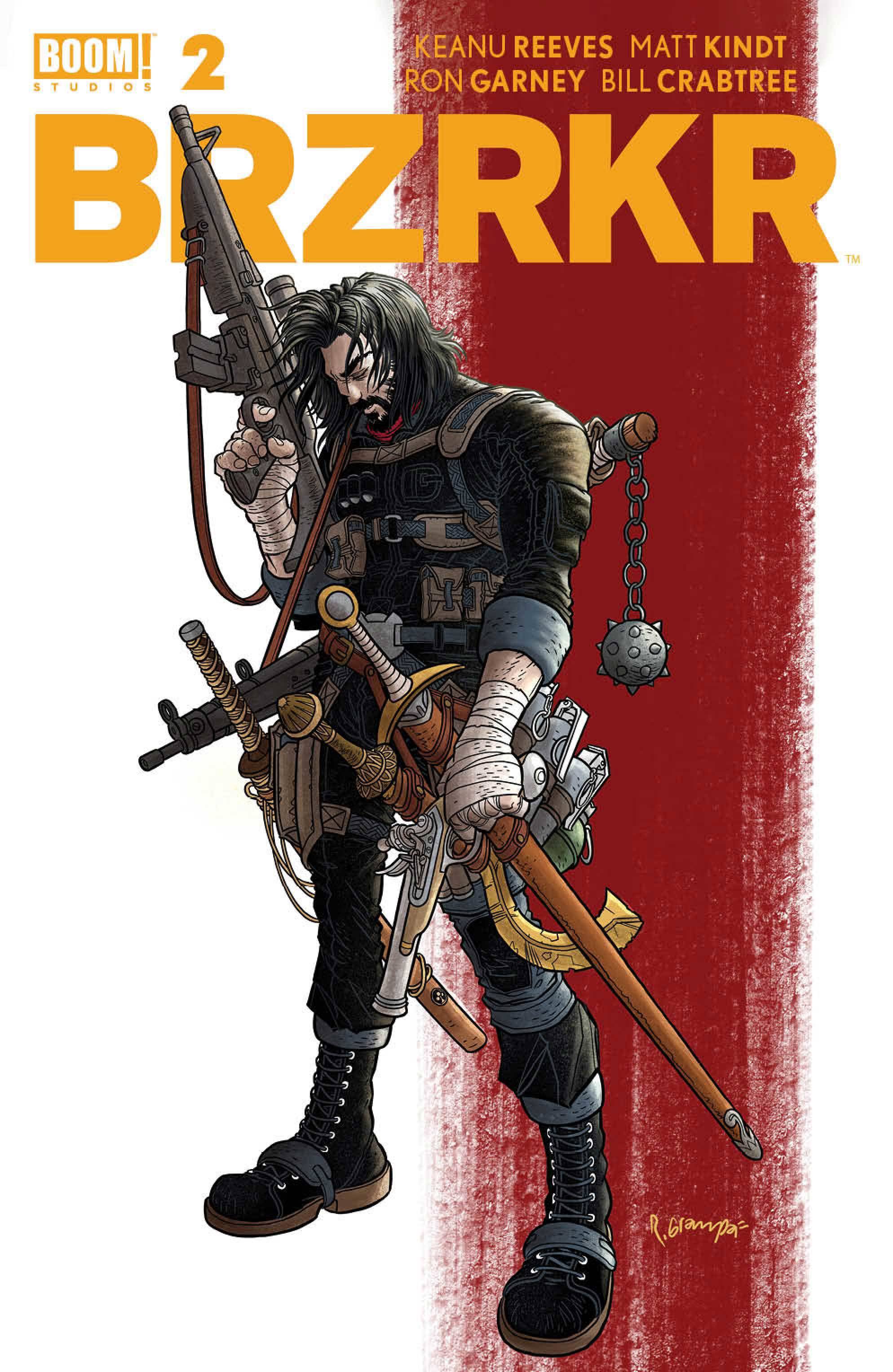 Brzrkr (Berzerker) #2 CVR A Grampa King Gaming