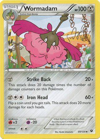Wormadam - 59/124 - NM Uncommon King Gaming