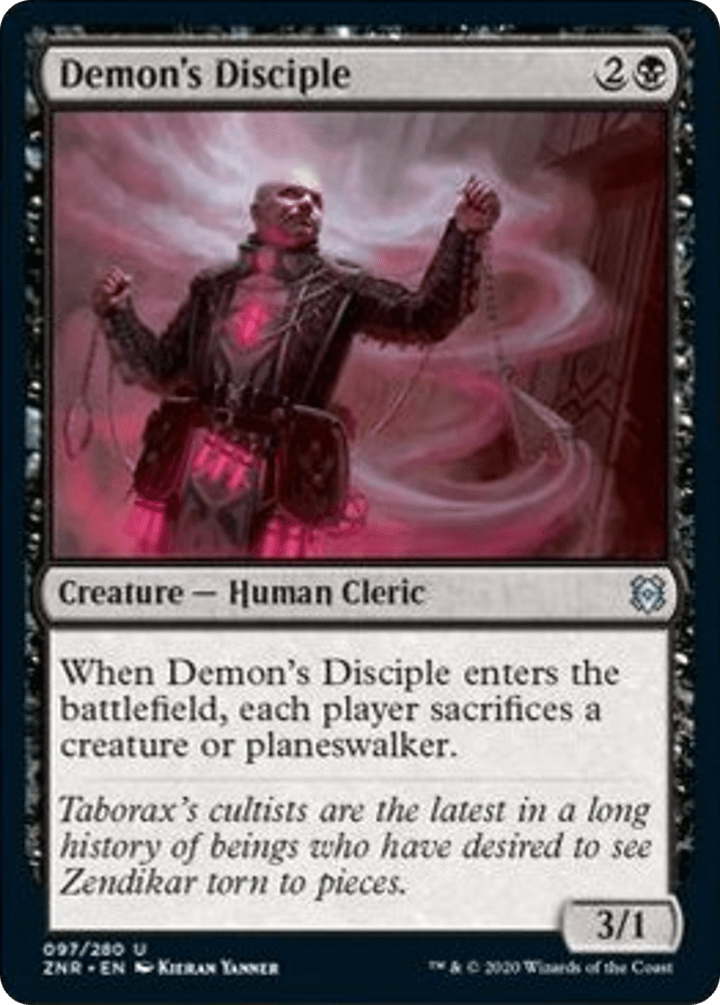 Demon's Disciple - NM - U King Gaming