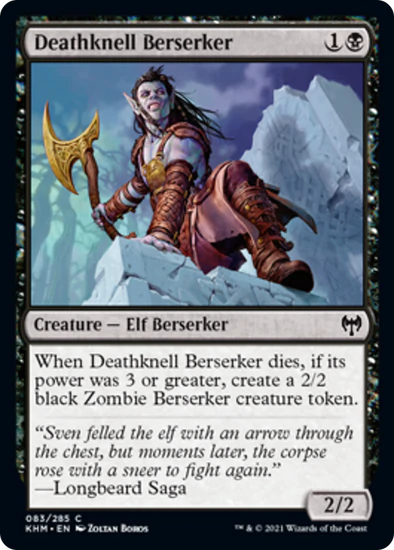 Deathknell Berserker - C #62 King Gaming