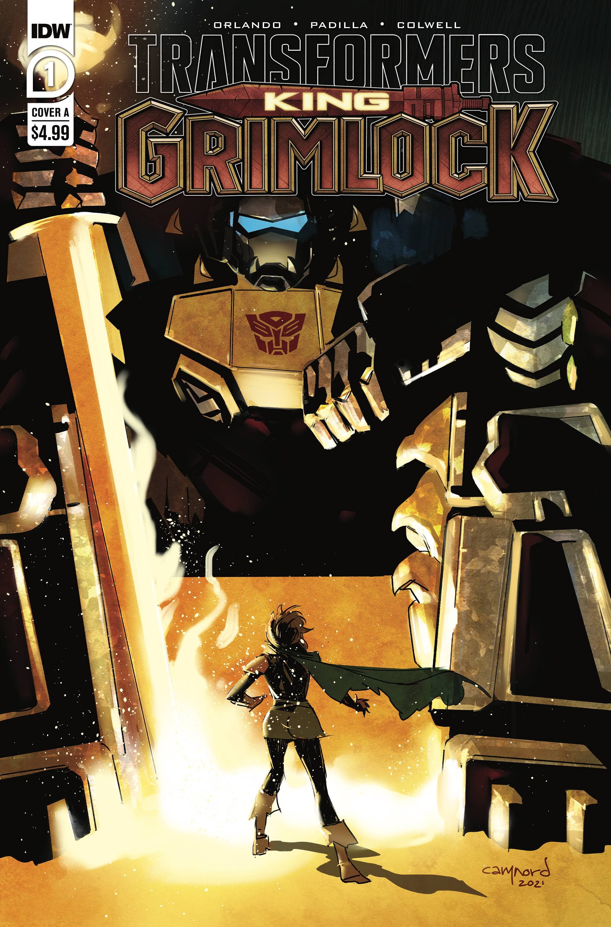 Transformers King Grimlock #1 (OF 5) CVR A Nord King Gaming
