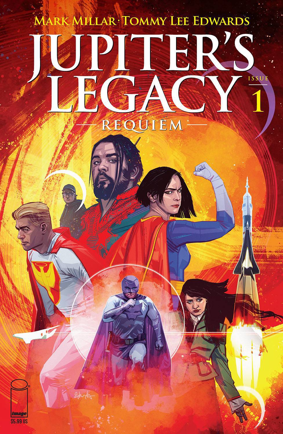 Jupiter's Legacy Requiem #1 (OF 12) CVR A Edwards King Gaming