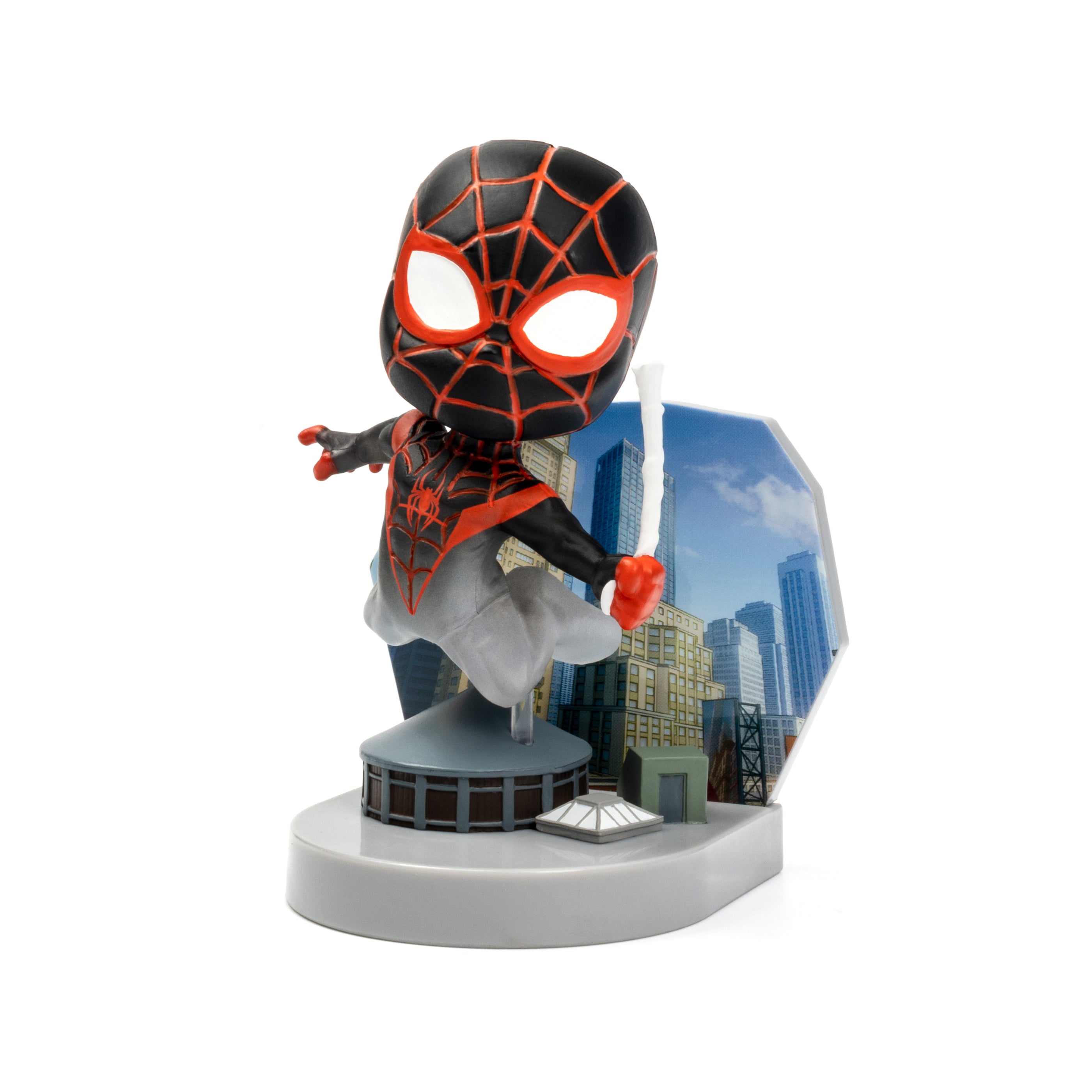 MARVEL SUPERAMA SPIDER-MAN MILES MORALES CLOAKING PX DIORAMA - King Gaming