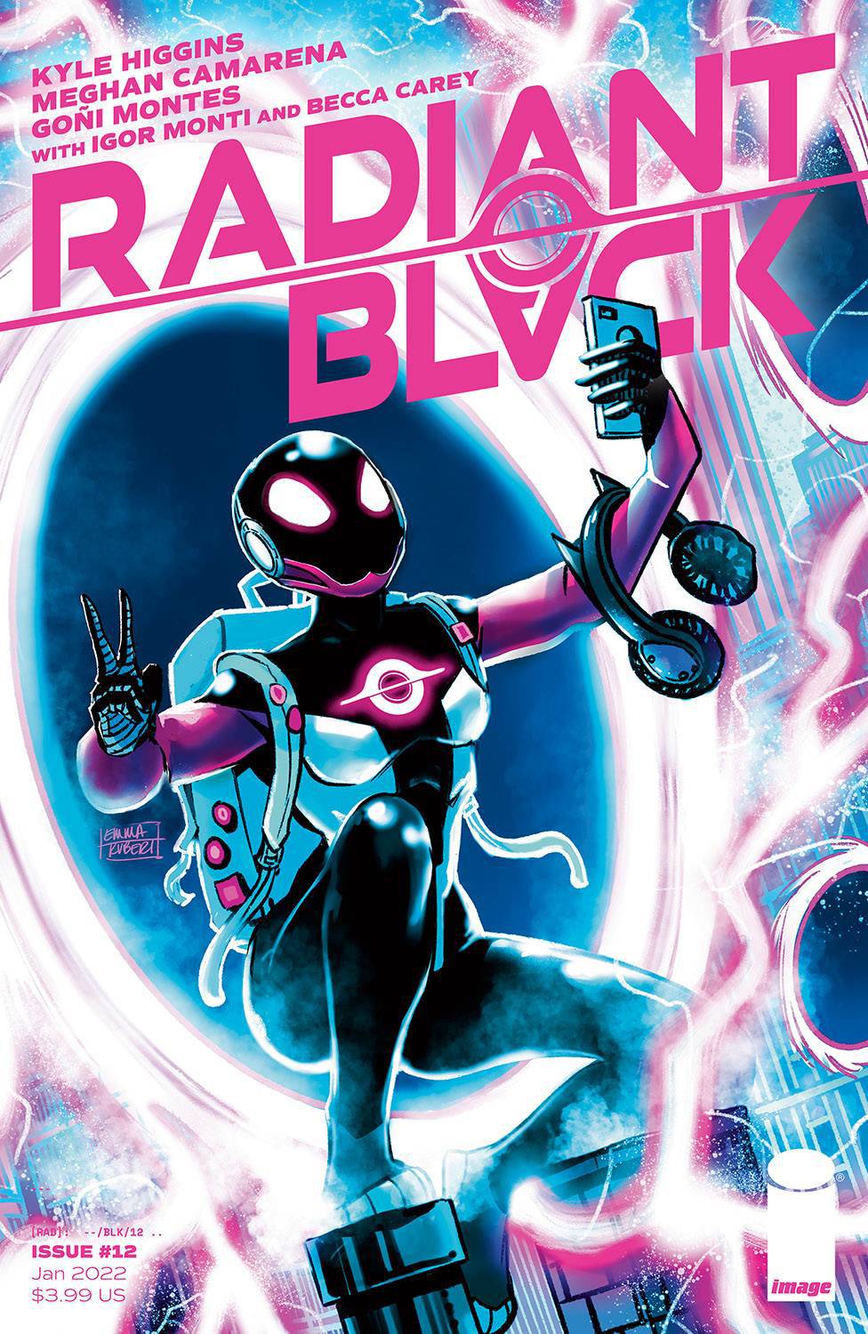 Radiant Black #12 CVR A Costa & Monti King Gaming