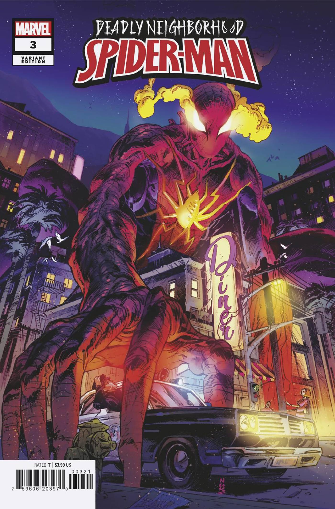 DEADLY NEIGHBORHOOD SPIDER-MAN #3 (OF 5) KLEIN VAR - King Gaming