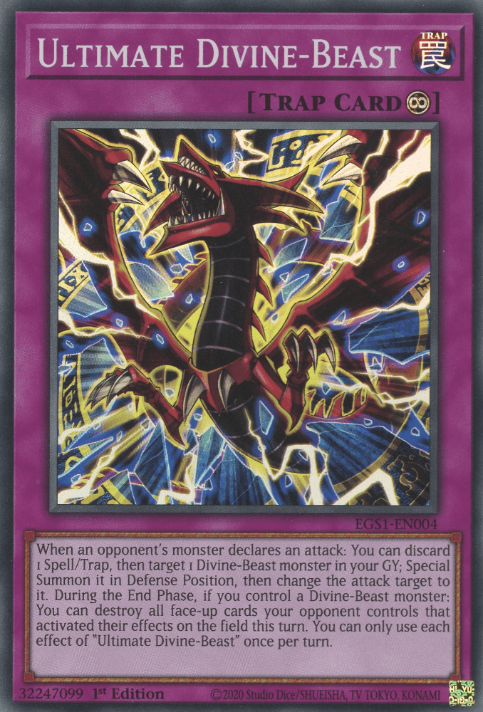 Ultimate Divine-Beast - NM Super Rare King Gaming