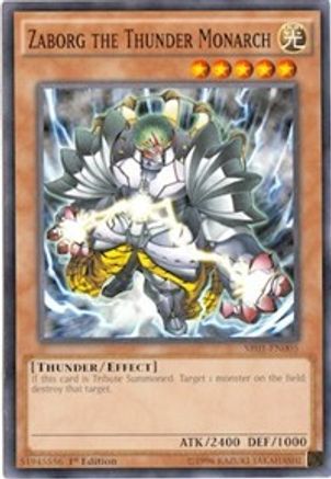 Zaborg The Thunder Monarch - Common - King Gaming 
