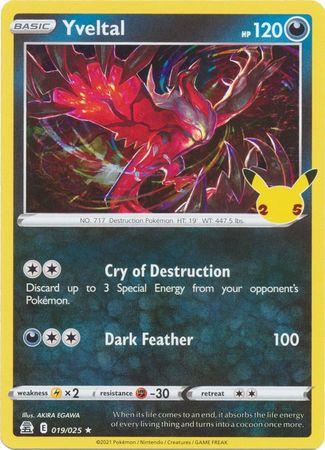 Yveltal - 19/25 - Holo Rare - King Gaming 