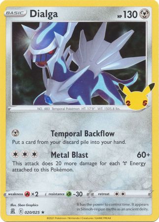 Dialga - 20/025 - Holo Rare - King Gaming 