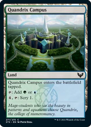 Quandrix Campus - #271 - C - King Gaming 