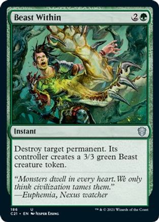Beast Within - #186 - Uncommon - King Gaming 