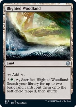Blighted Woodland - #280 - U - King Gaming 