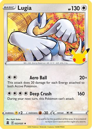 Lugia - 22/25 - Holo Rare - King Gaming 