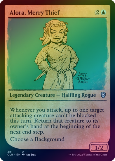 Alora, Merry Thief - #381 - Foil - King Gaming 