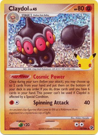 Claydol - 15/106 - Holo Rare - King Gaming 