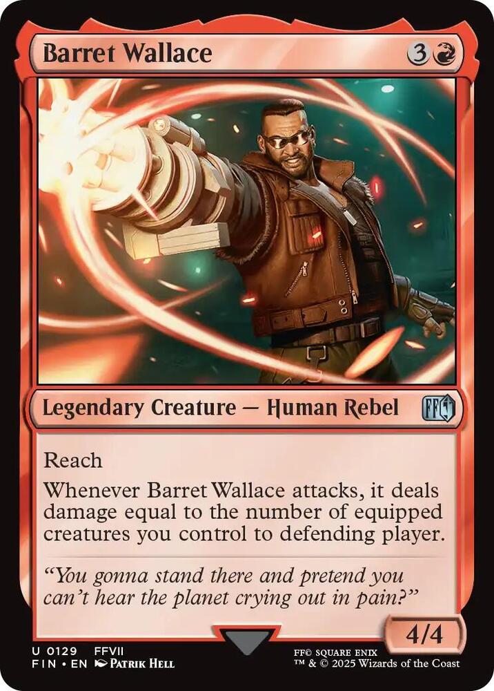 Barret Wallace - FINAL FANTASY - Geeked Out Goods