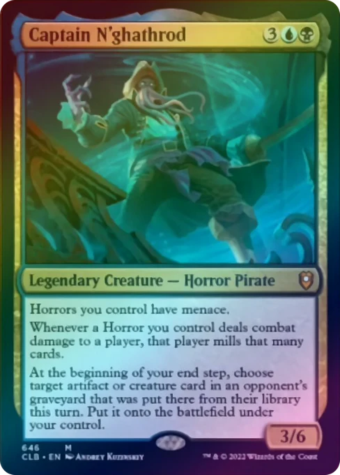 Captain N'ghathrod - Geeked Out Goods