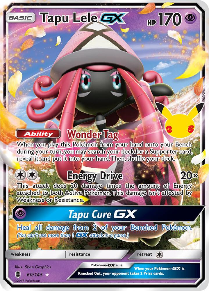 Tapu Lele GX - Celebrations: Classic Collection Holofoil