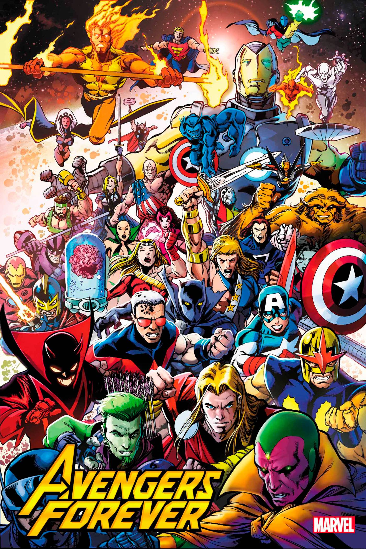 AVENGERS FOREVER #1 50 COPY INCV PACHECO REMASTERED VAR - Geeked Out Goods