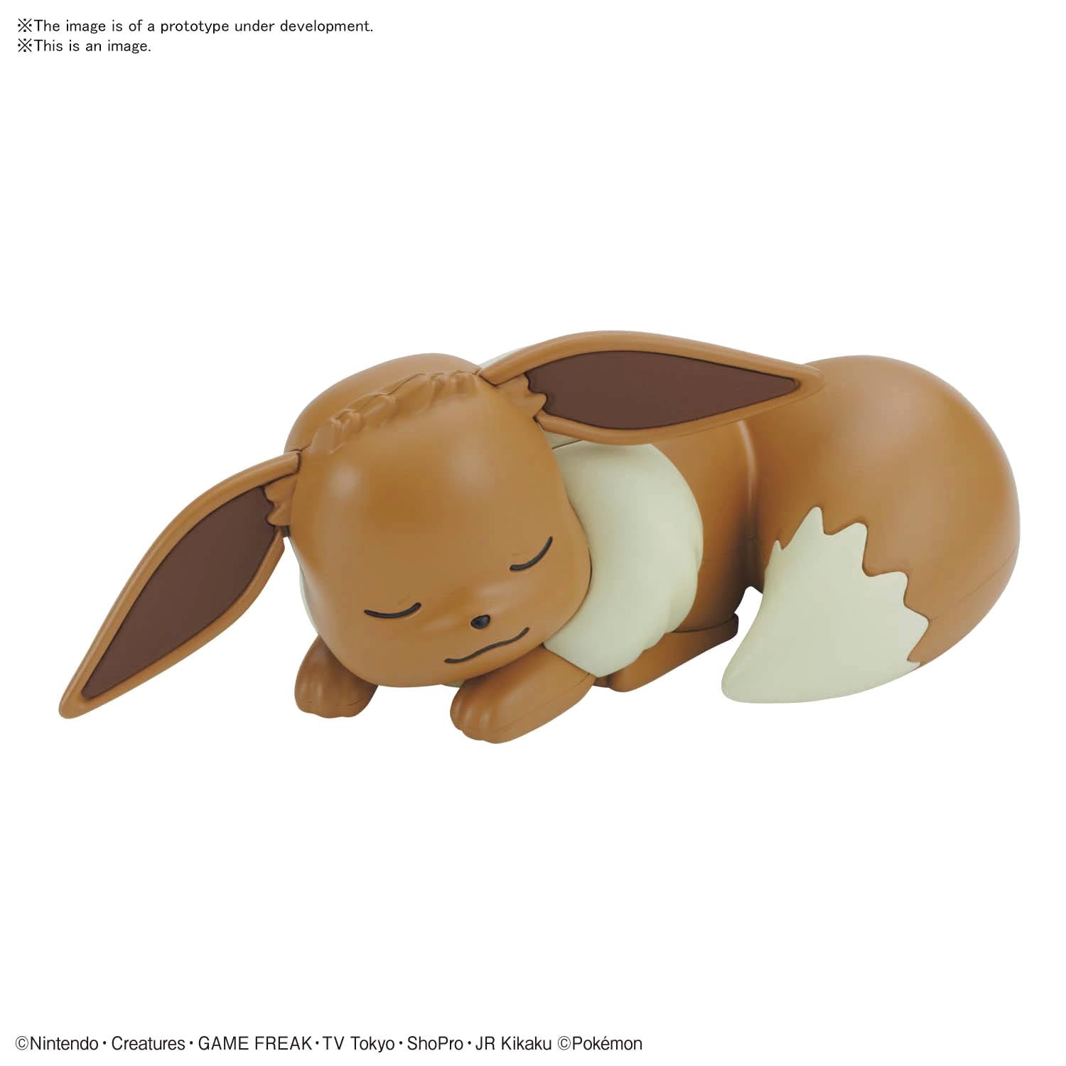 POKEMON 07 EEVEE SLEEPING POSE QUICK MODEL KIT - King Gaming 