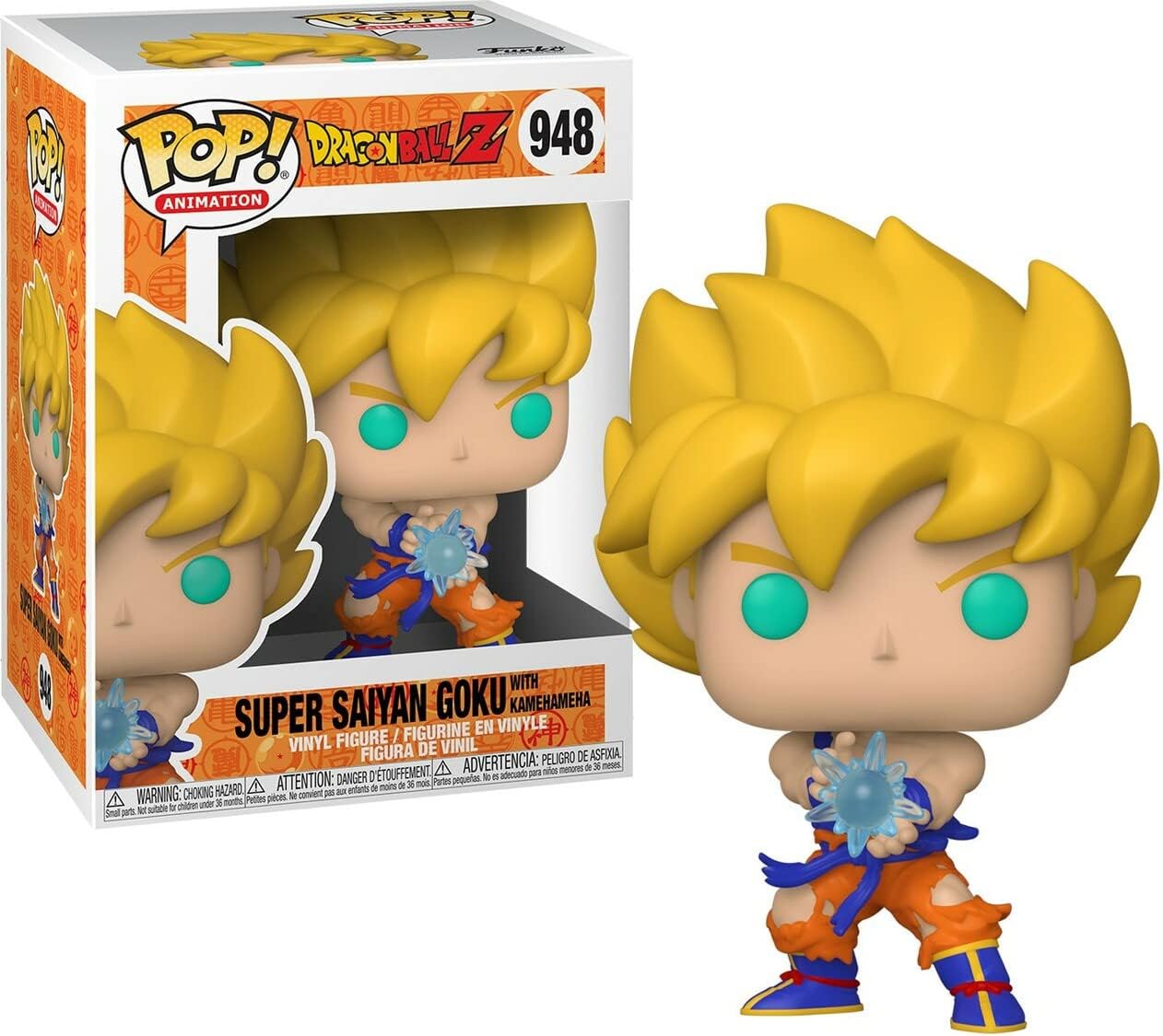 Funko Pop - Dragon Ball Z Super Sayian Goku Kamehameha #948 - Geeked Out Goods