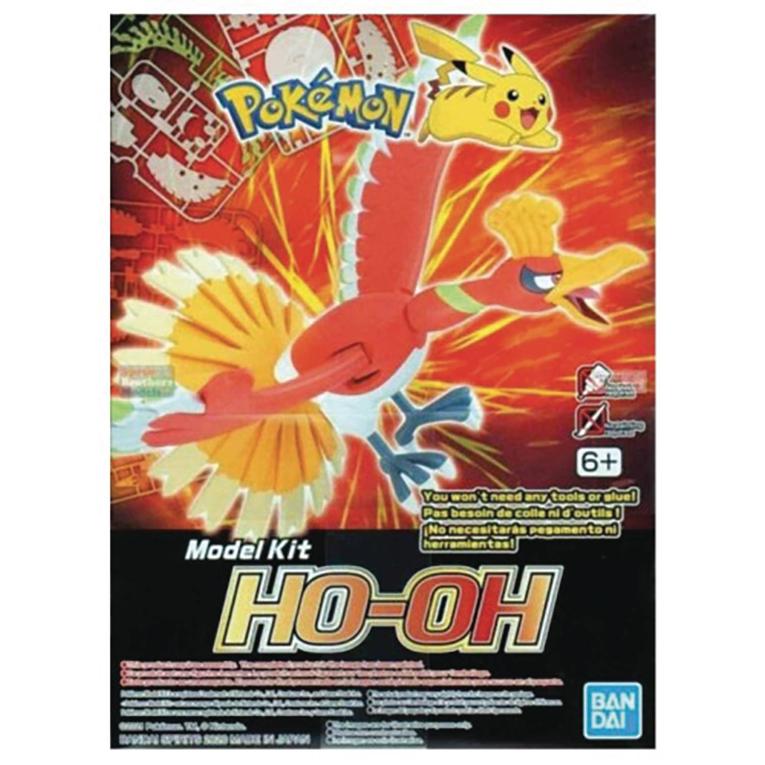 POKEMON HO-OH MODEL KIT - King Gaming 