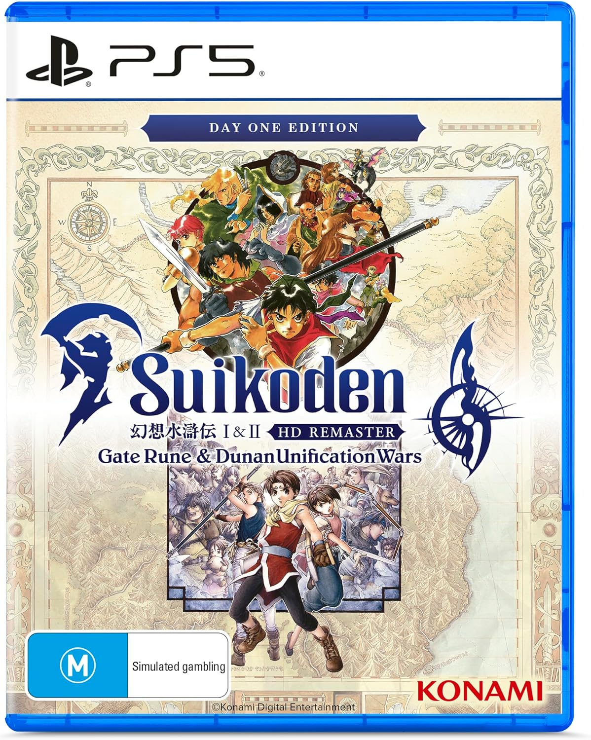Suikoden 1 & 2 HD Remaster: Day 1 - PlayStation 5 - Pre Order - King Gaming 