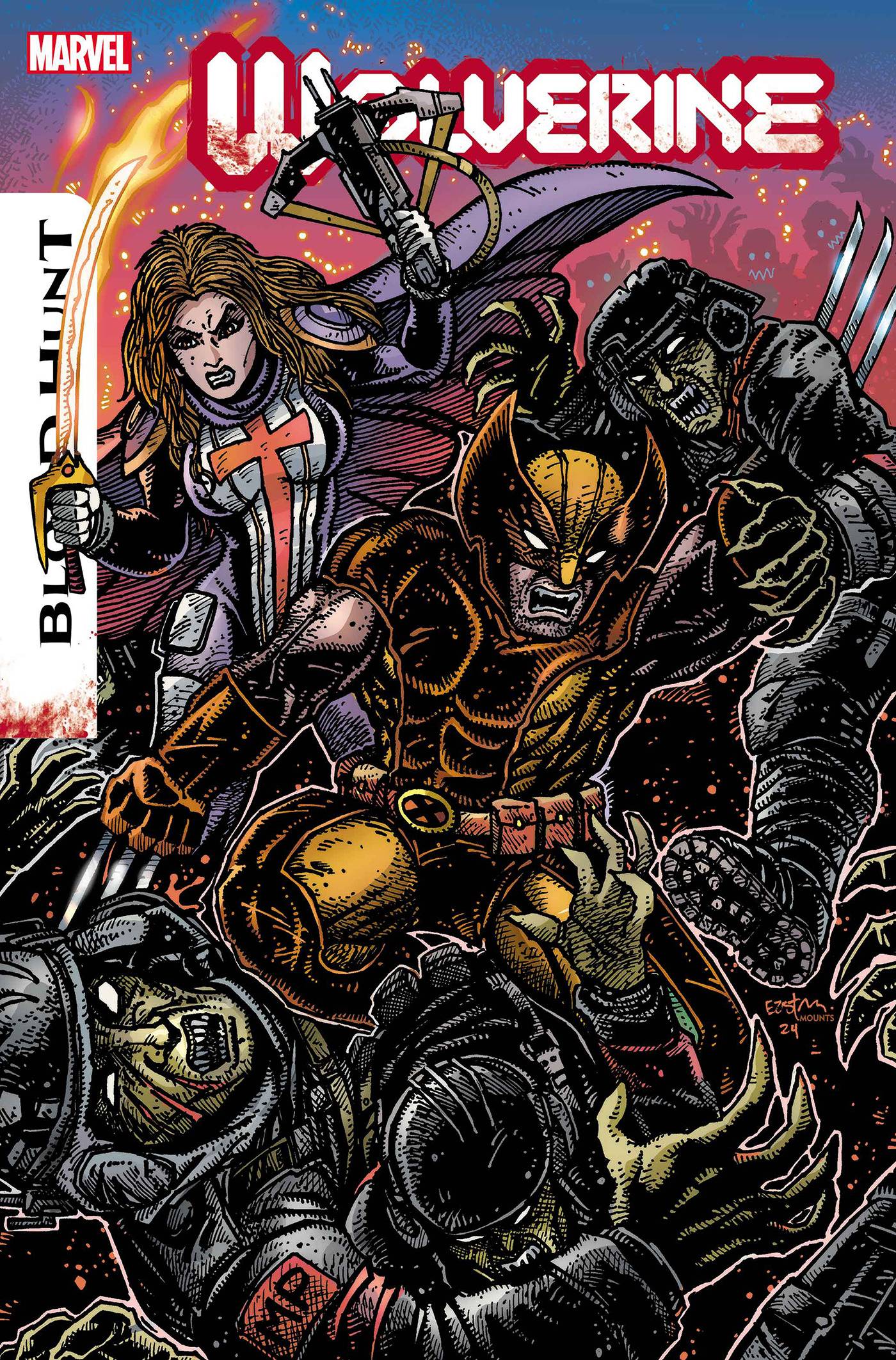 WOLVERINE BLOOD HUNT #1 (OF 4) KEVIN EASTMAN - King Gaming 