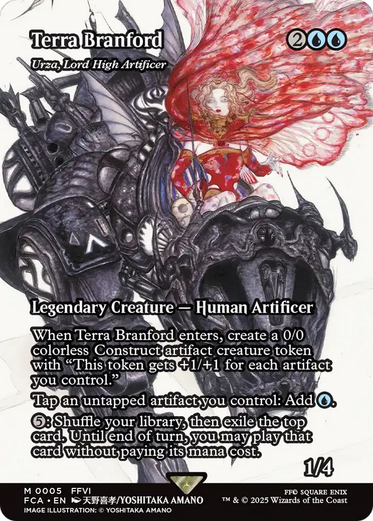 Terra Branford - Urza, Lord High Artificer (Showcase)  (FCA)