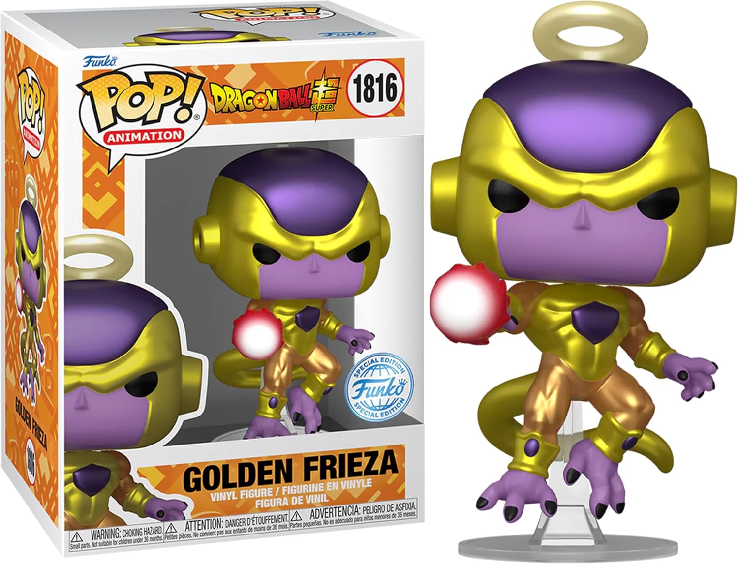 Funko Pop! Golden Frieza 1816 Exclusive - Geeked Out Goods