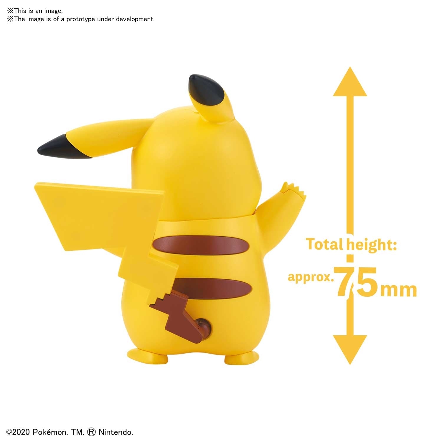 POKEMON 01 PIKACHU QUICK MODEL KIT - King Gaming 
