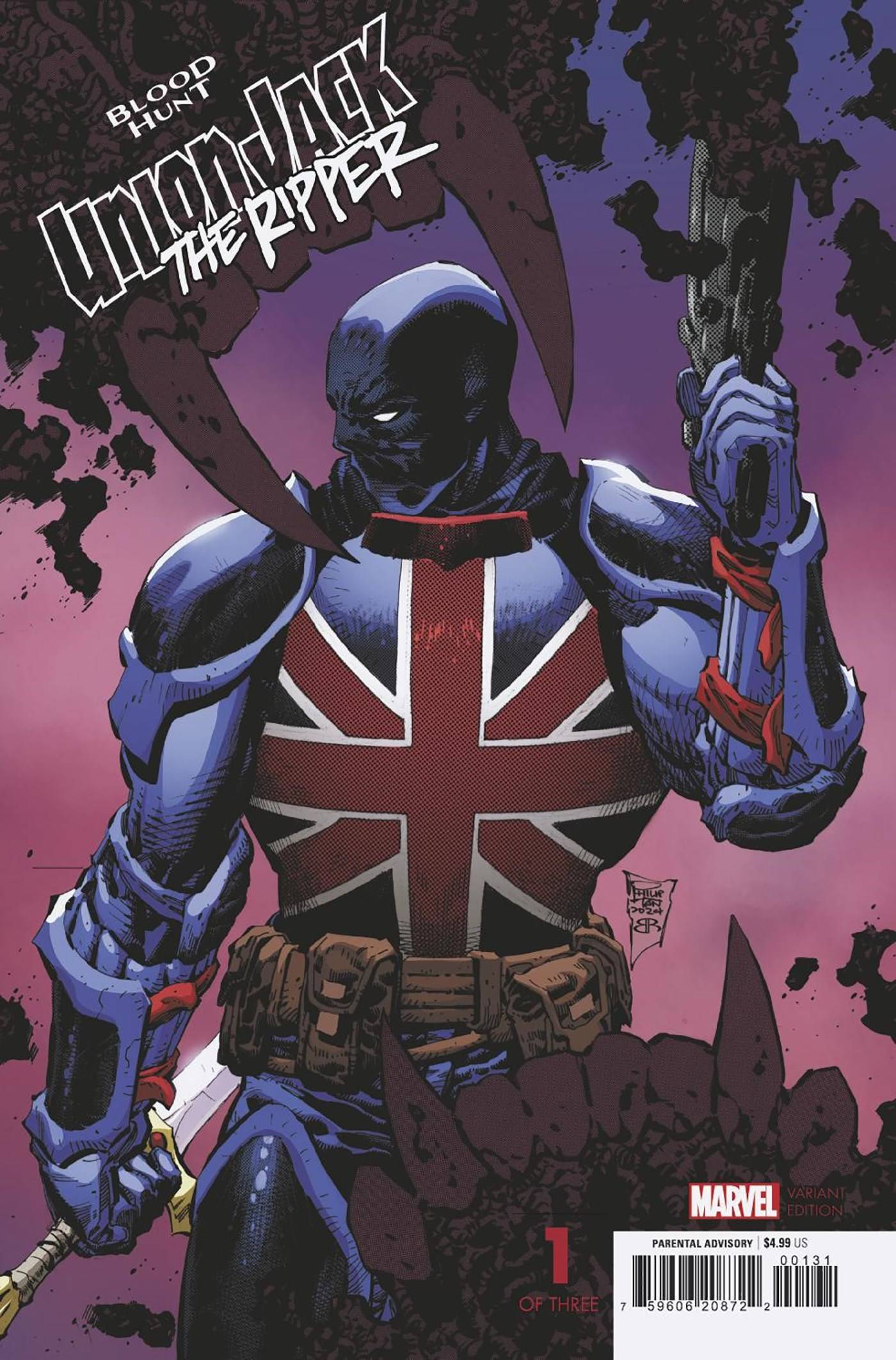 UNION JACK RIPPER BLOOD HUNT #1 (OF 3) PHILIP TAN VAR - King Gaming 
