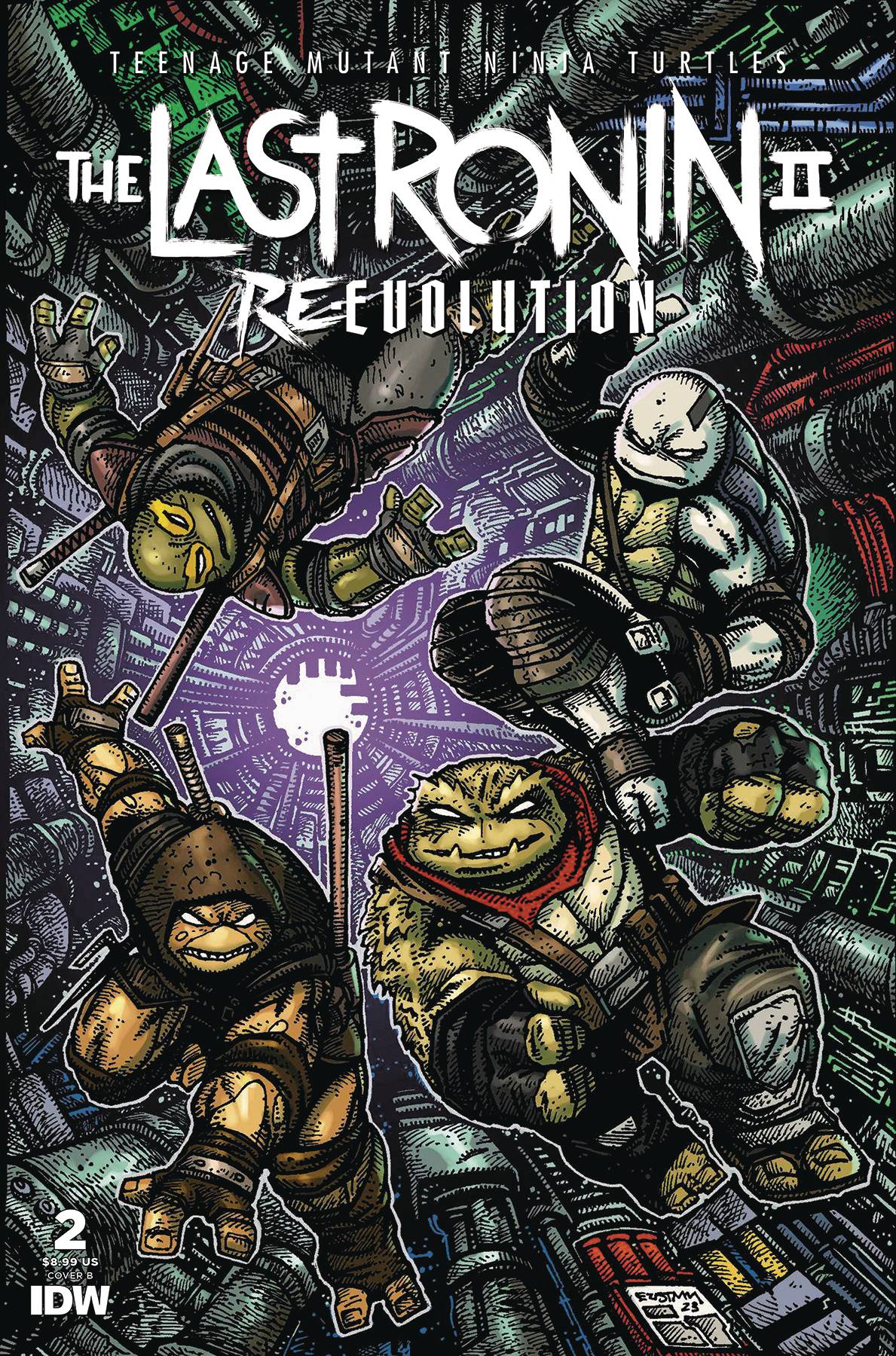 TMNT THE LAST RONIN II RE EVOLUTION #2 CVR B EASTMAN - King Gaming 