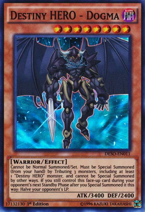 Destiny Hero - Dogma - NM Common King Gaming