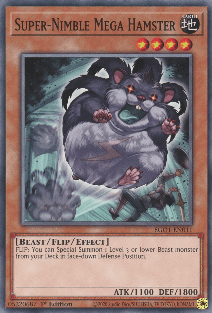Super-Nimble Mega Hamster - NM Common King Gaming