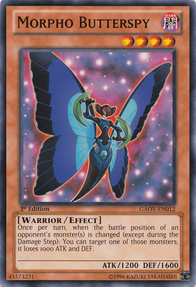 Morpho Butterspy - NM Common King Gaming