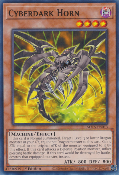 Cyberdark Horn - NM Common King Gaming