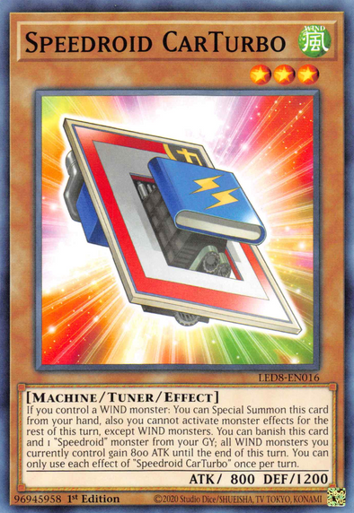 Speedroid CarTurbo - Common - Yu-Gi-Oh - King Gaming 