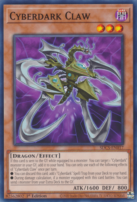 Cyberdark Claw - NM Common King Gaming