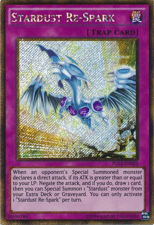 Stardust Re-Spark - Gold Secret Rare - King Gaming 