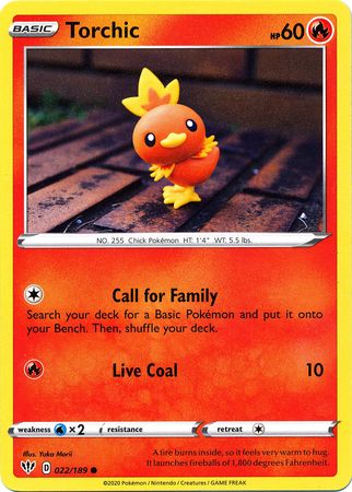 Torchic - 22/189 - Common - King Gaming 