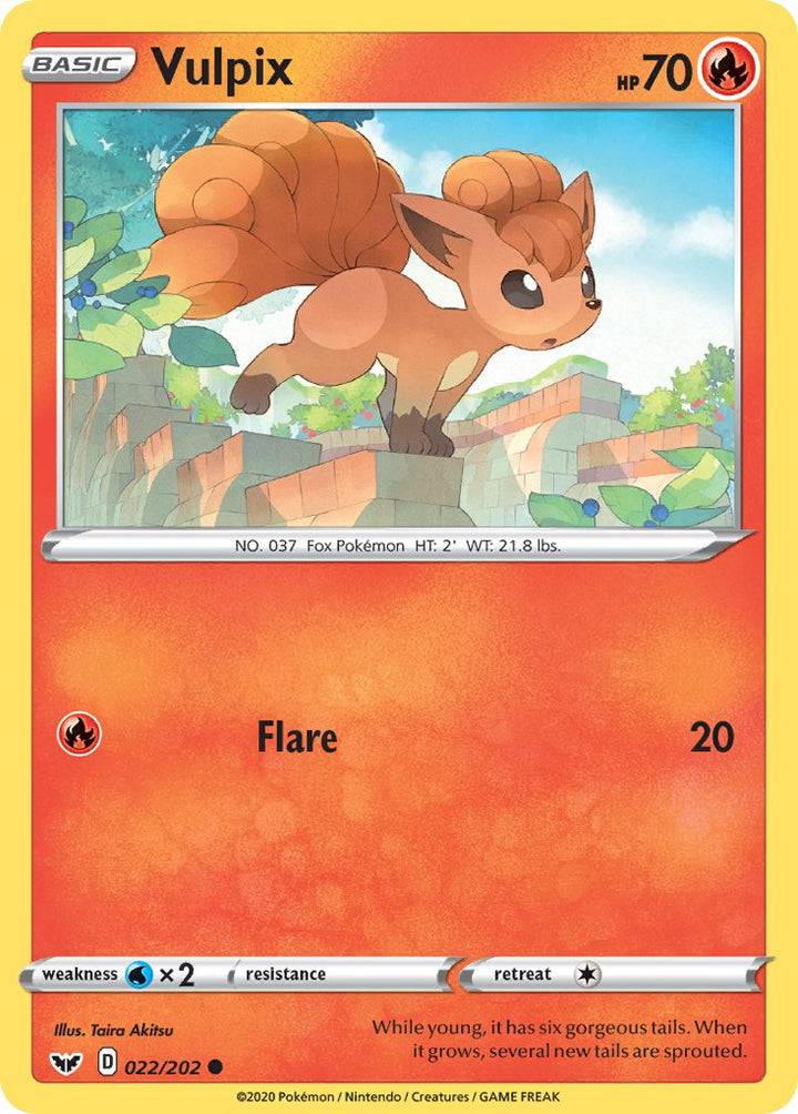 Vulpix - 22/202 - NM Common King Gaming