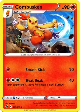 Combusken - 23/189 - Uncommon - King Gaming 